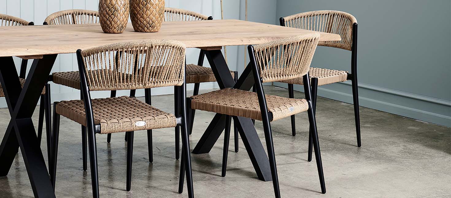 Astrid havestole til cafebordet, havebordet eller orangeriet